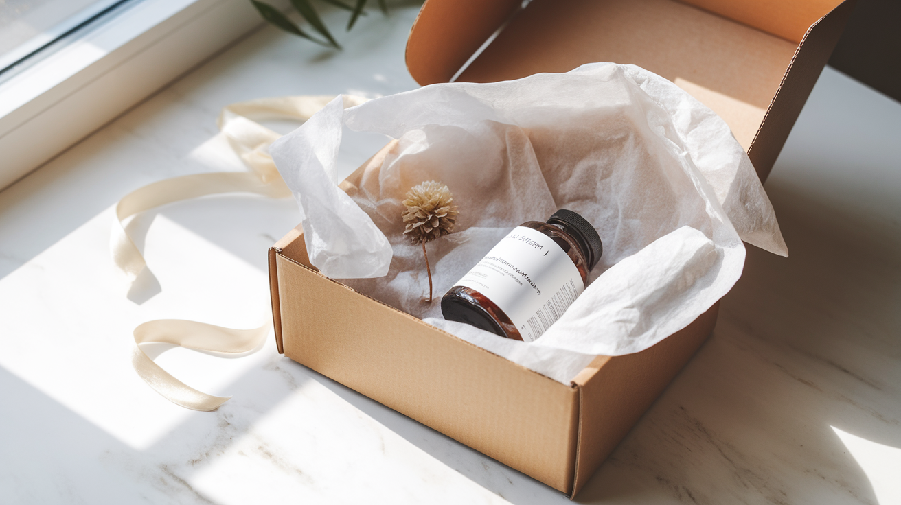 Balení FlexiVita Aktiv připravené k odeslání